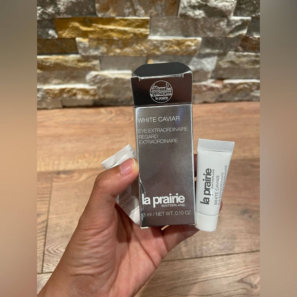 NWT La Prairie White Caviar Eye Extraordinaire 3ml (sample) * 4